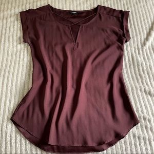 Express Deep V Shirt